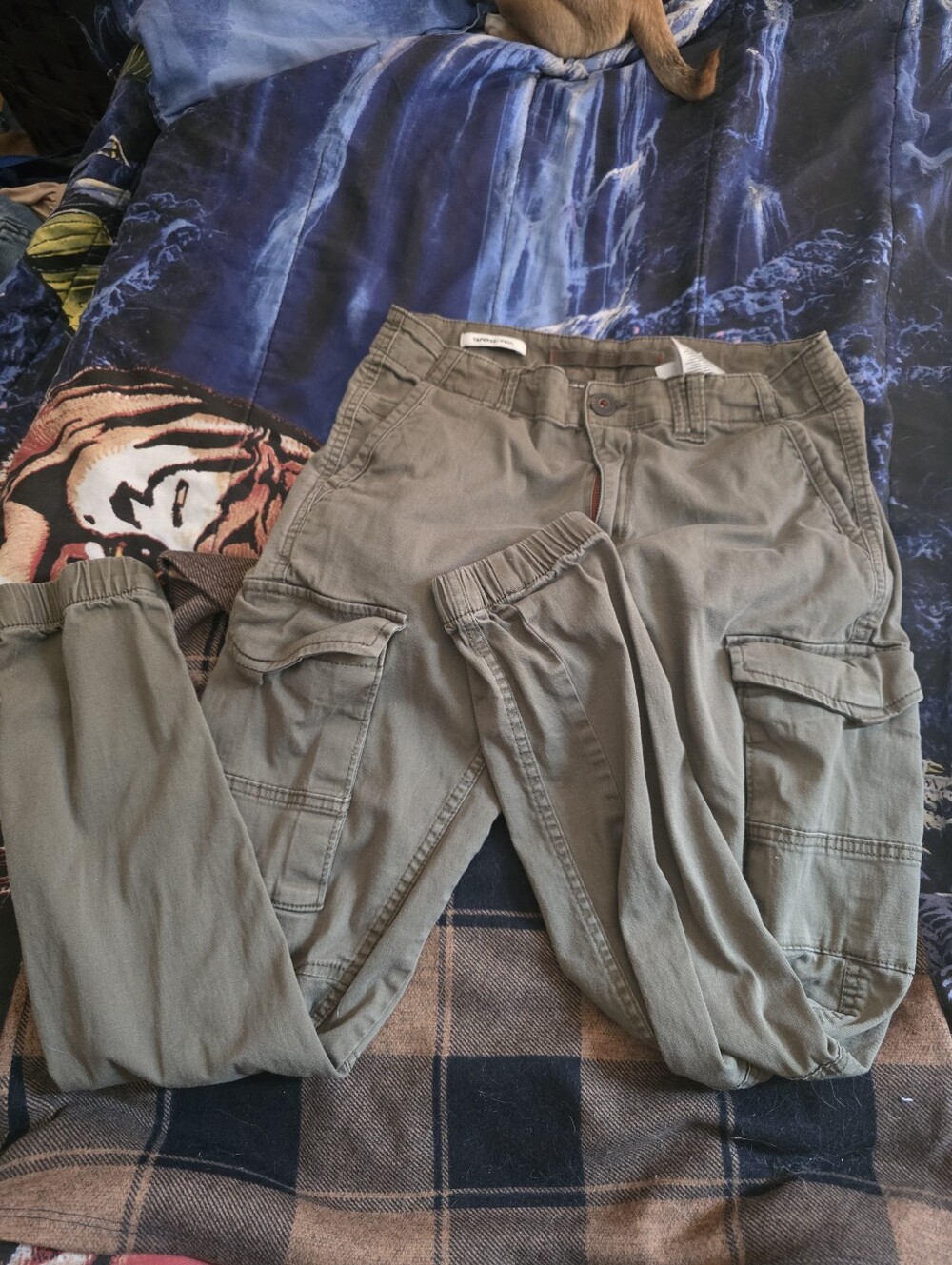 Olive Jack&Jones Cargo Pants